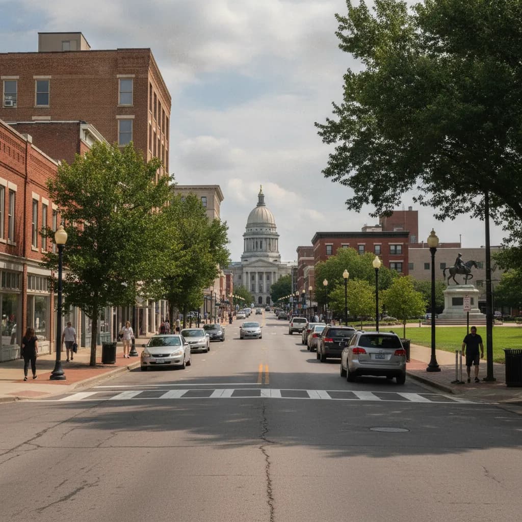 View of Springfield, IL