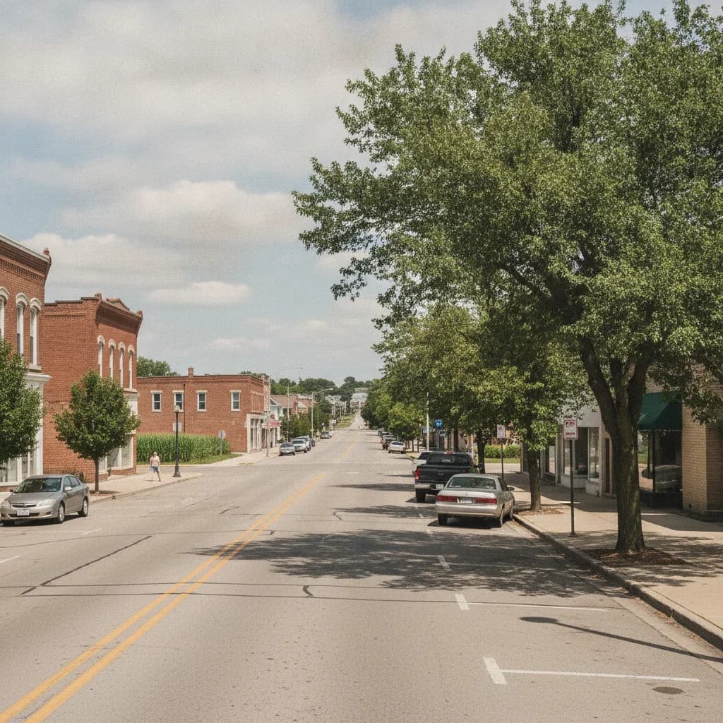 View of Steger, IL