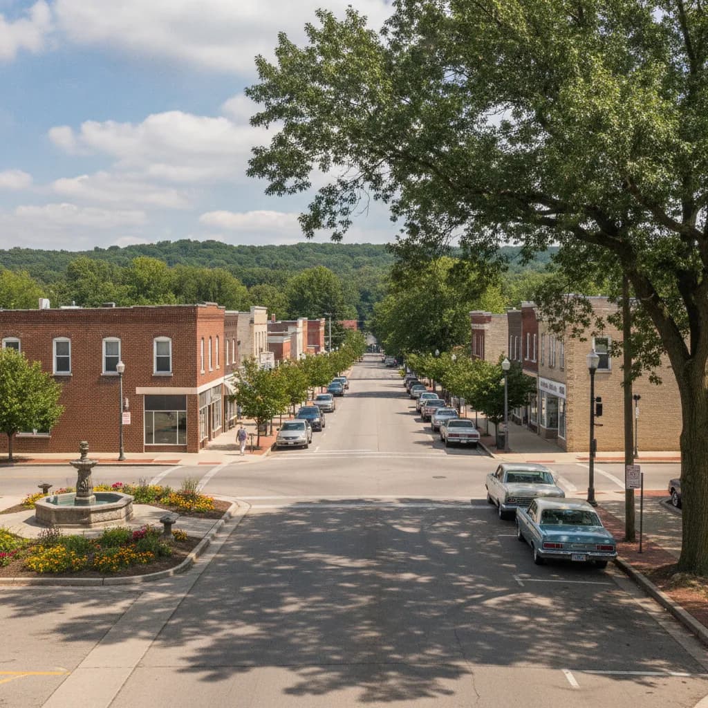 View of Stone Park, IL