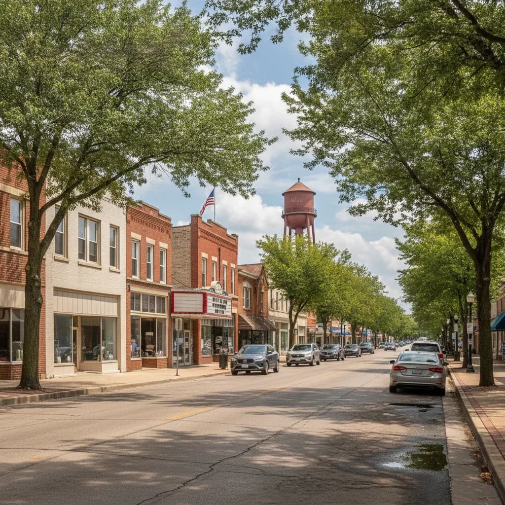 View of Villa Park, IL