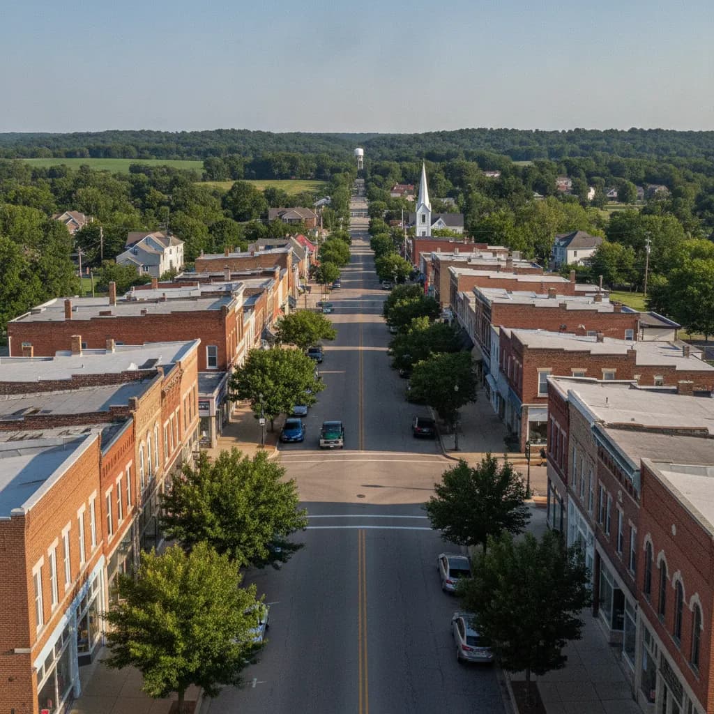 View of Washington, IL