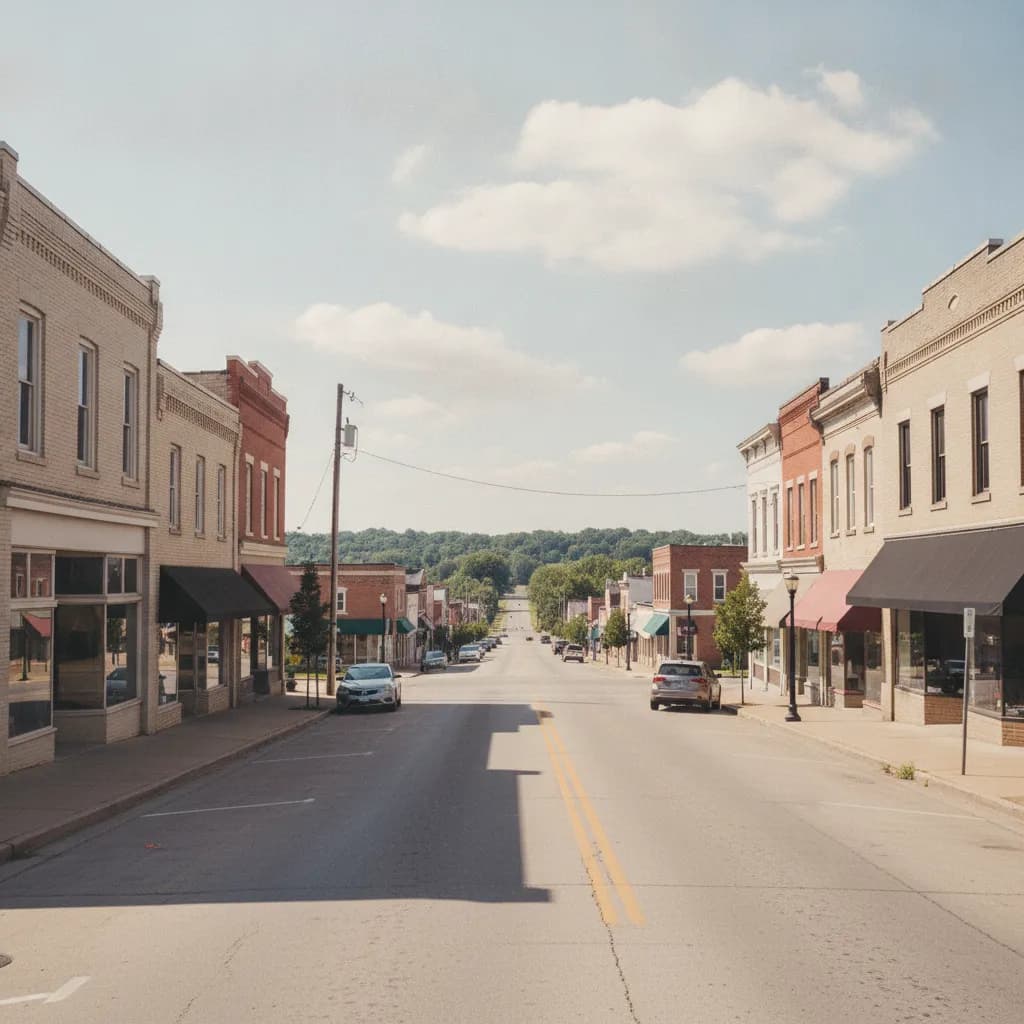 View of Waterloo, IL