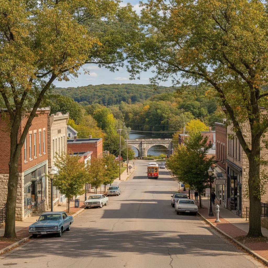 View of West Dundee, IL