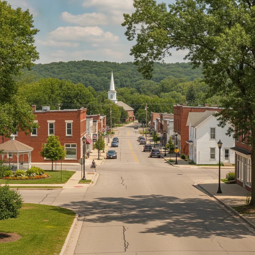 View of Winfield, IL