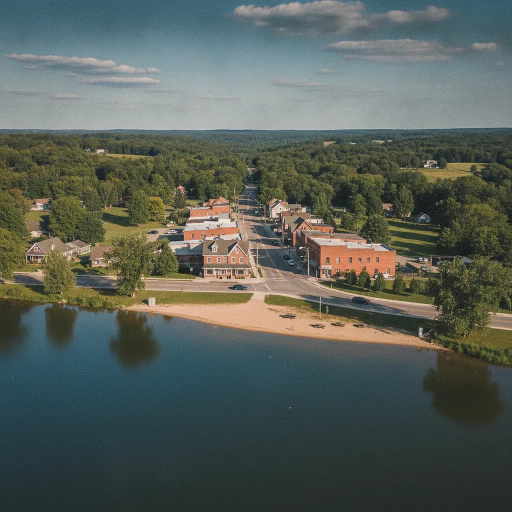 View of Wonder Lake, IL