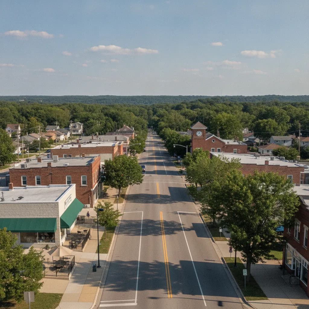 View of Wood Dale, IL