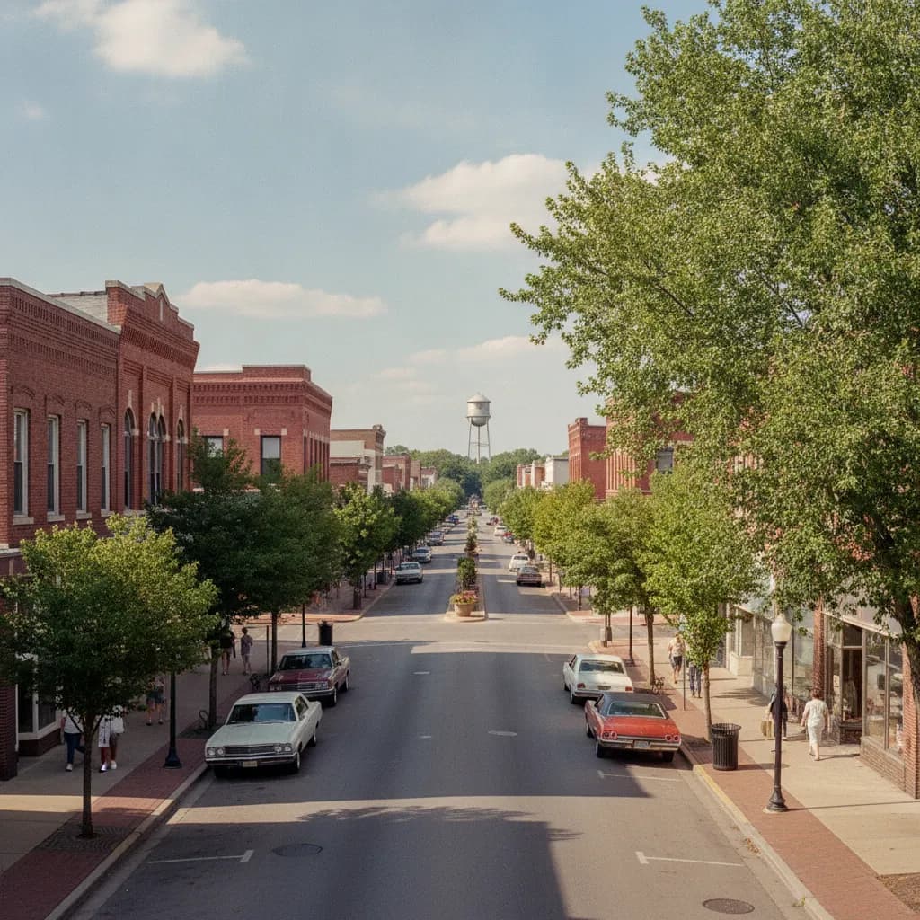 View of Beech Grove, IN