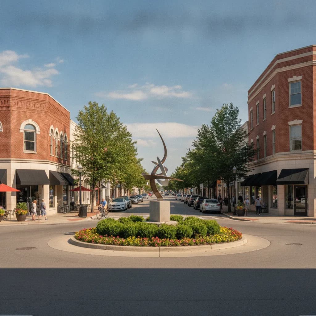 View of Carmel, IN