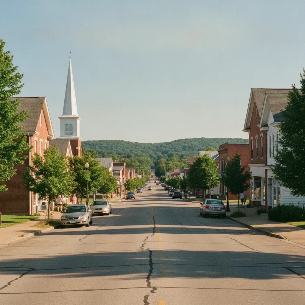 View of Charlestown, IN