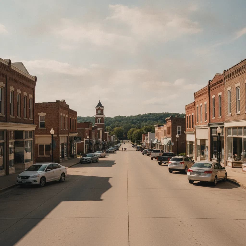View of Clinton, IN