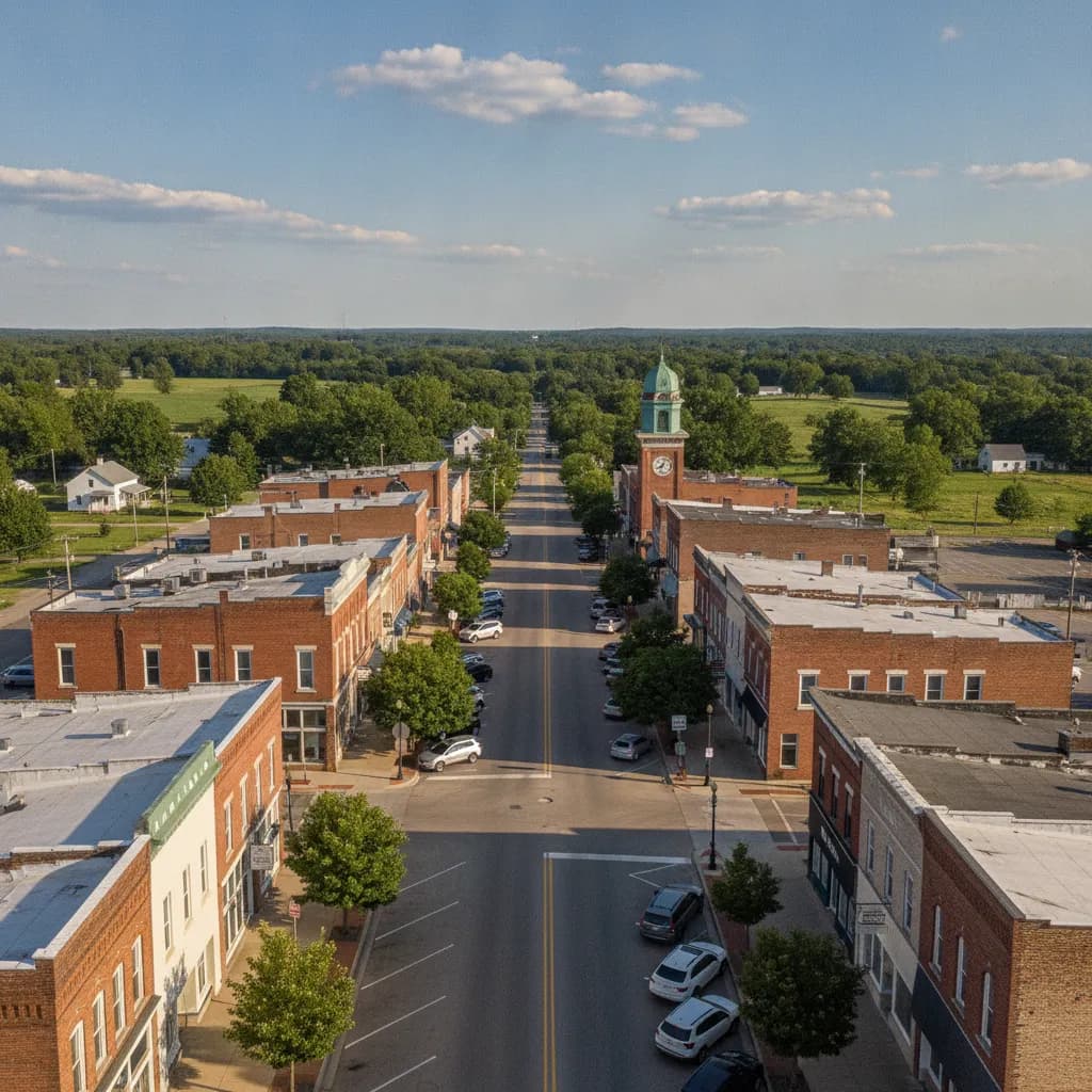 View of Cumberland, IN
