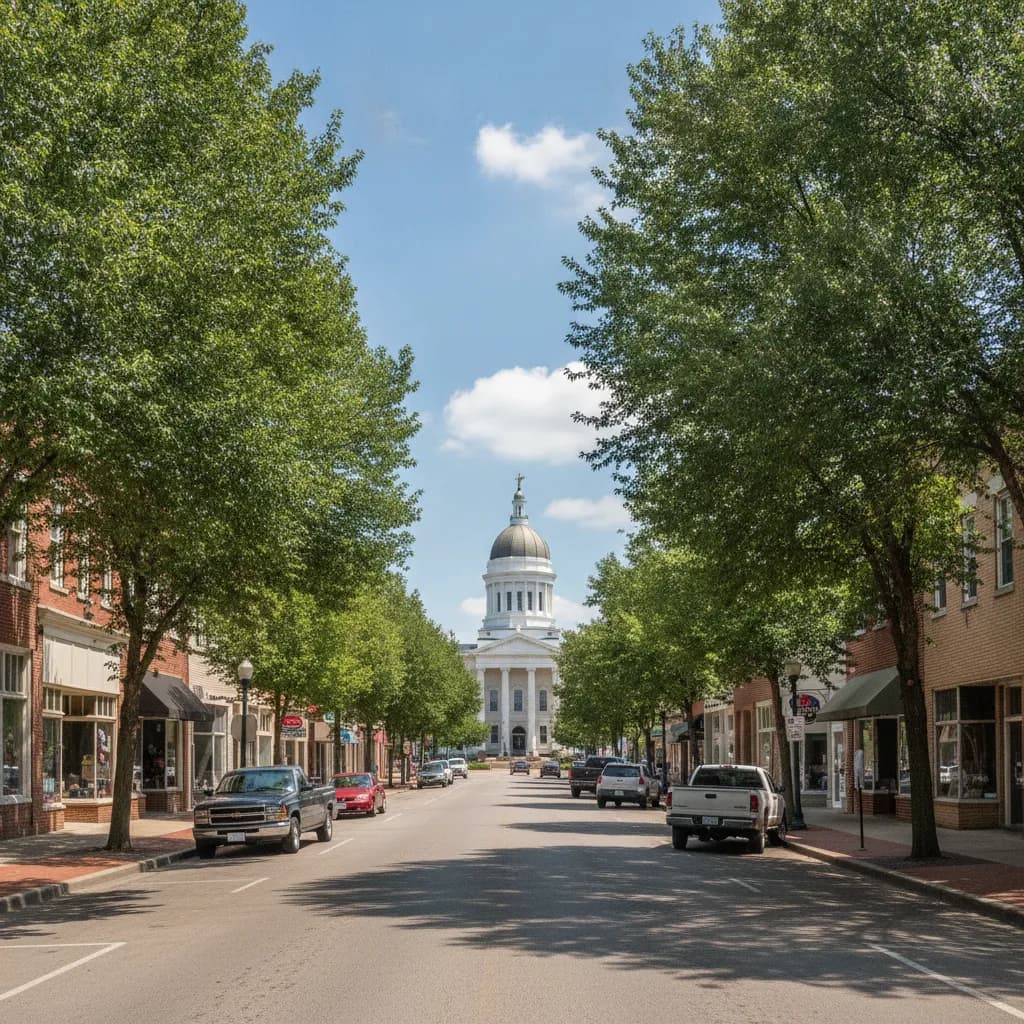View of Danville, IN