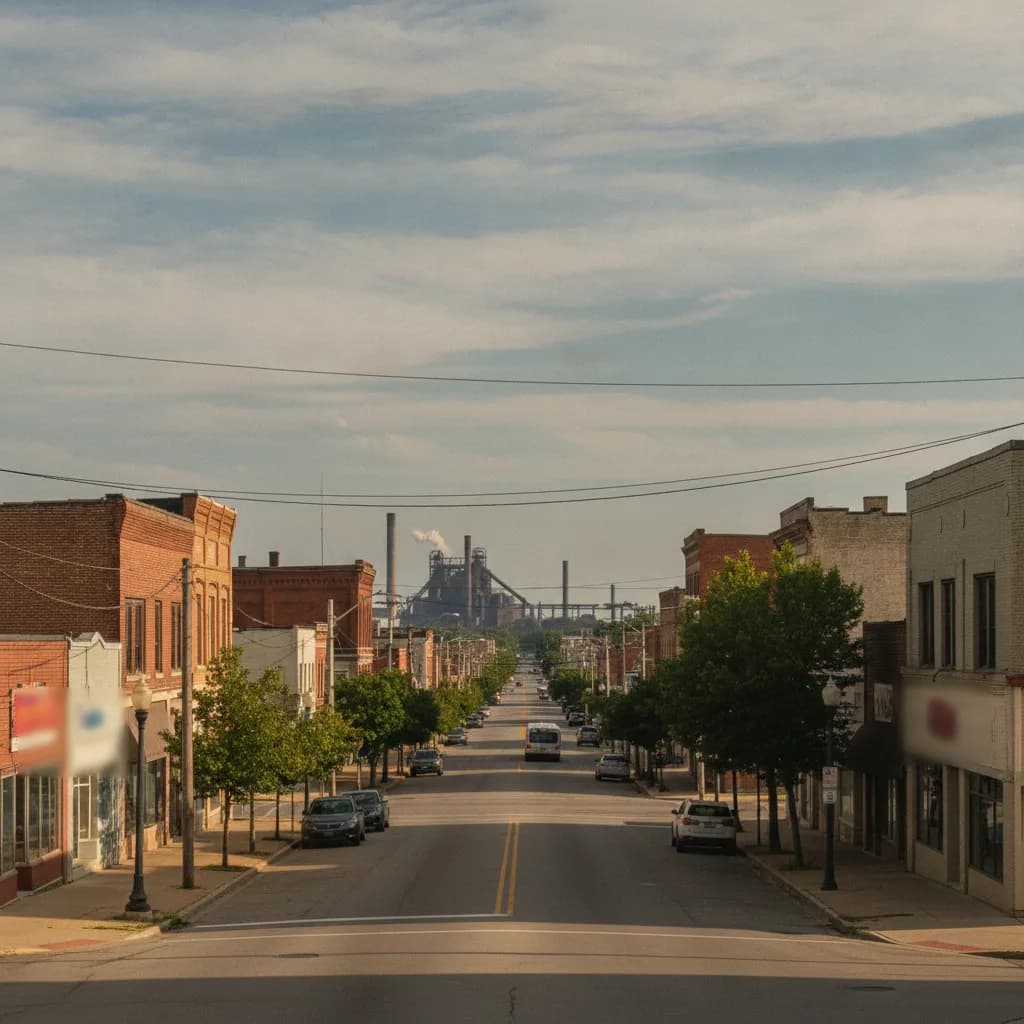 View of East Chicago, IN