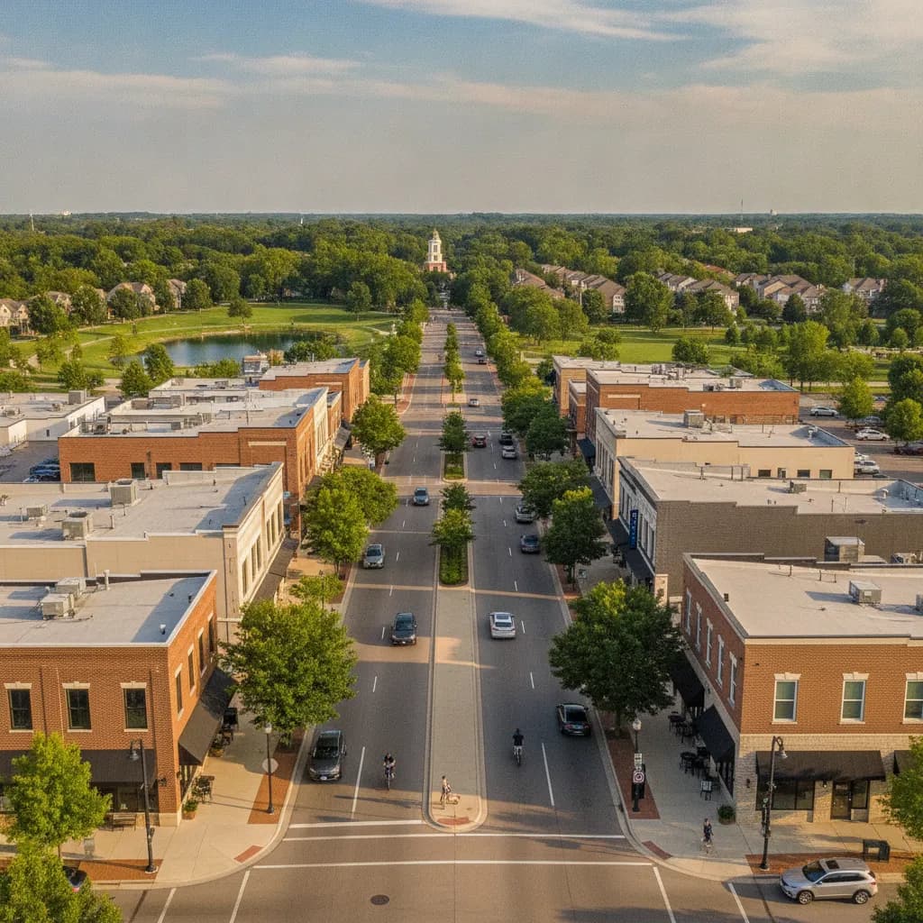 View of Fishers, IN