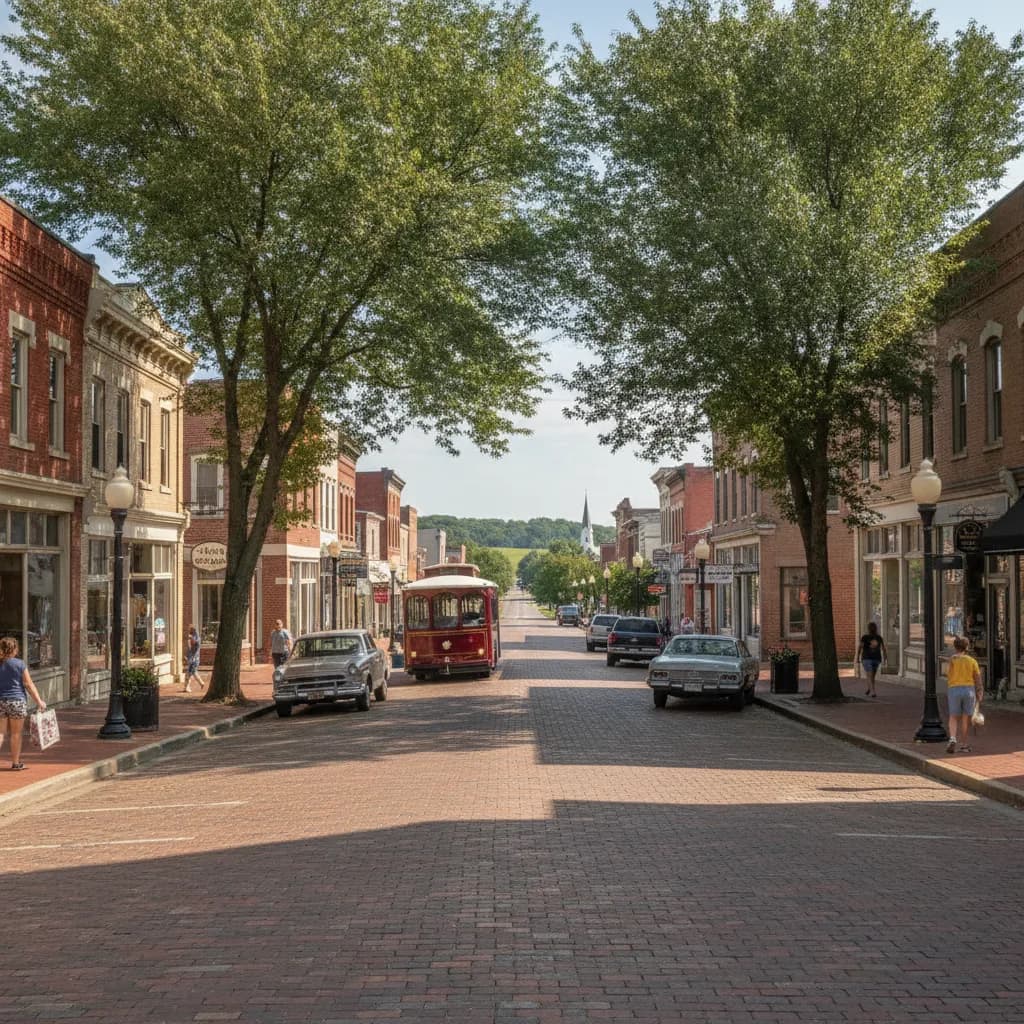 View of Franklin, IN