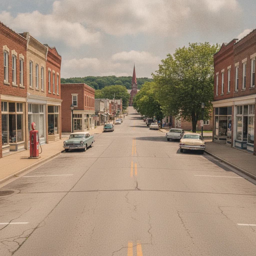 View of Gas City, IN