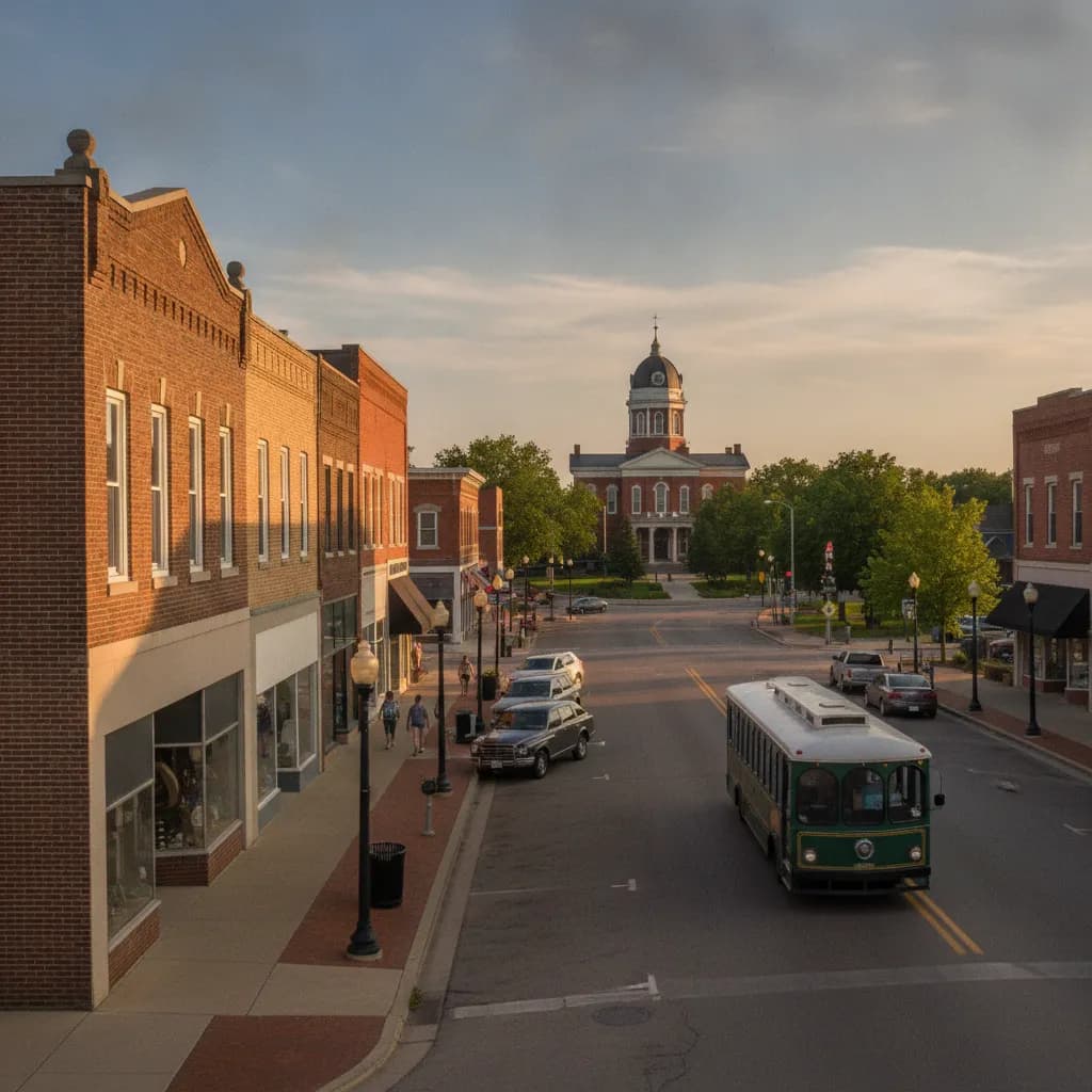 View of Goshen, IN