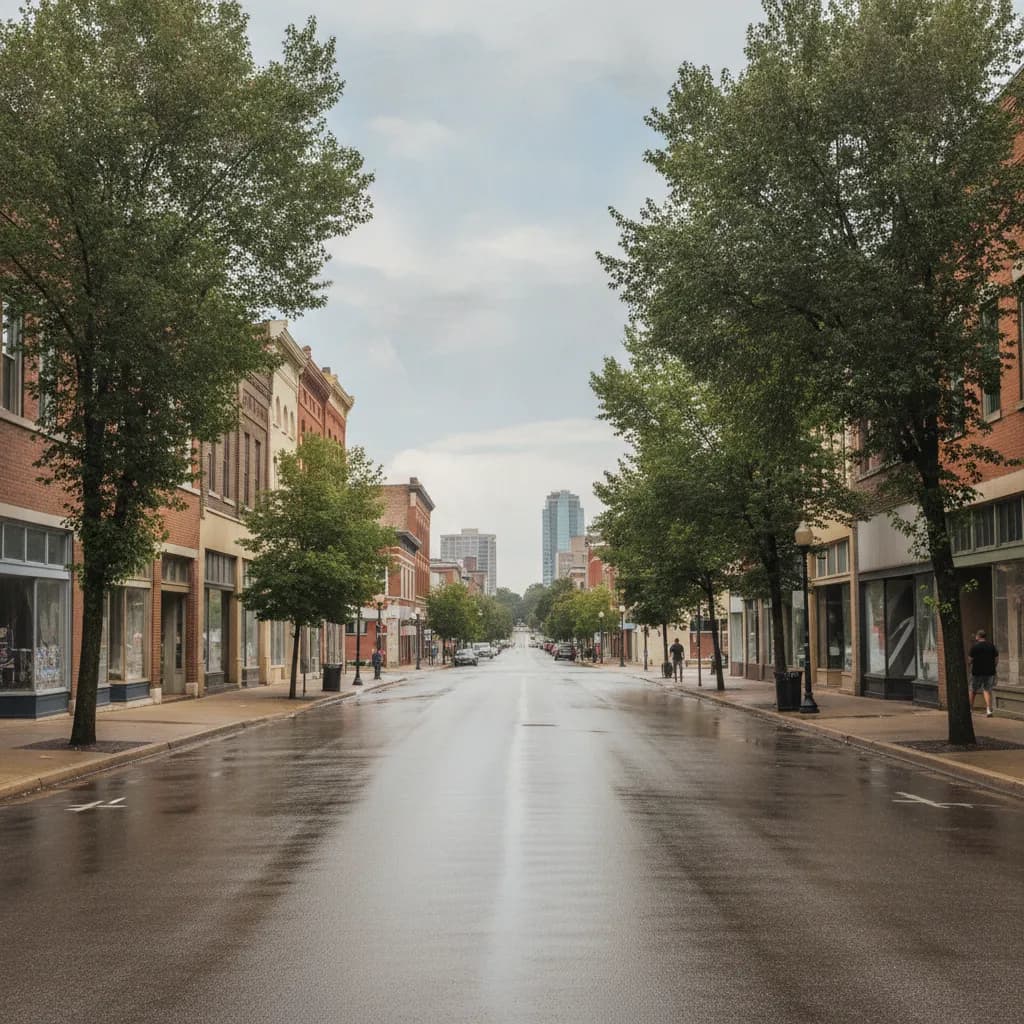 View of Hammond, IN