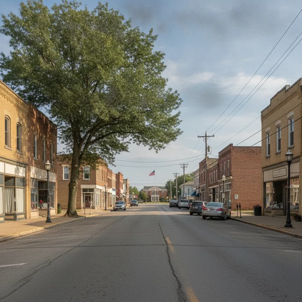 View of Knox, IN