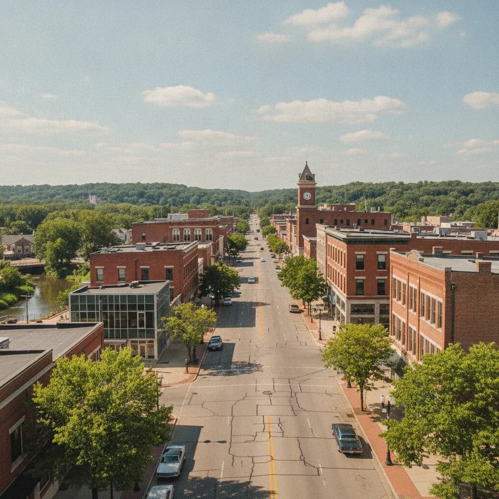 View of Kokomo, IN