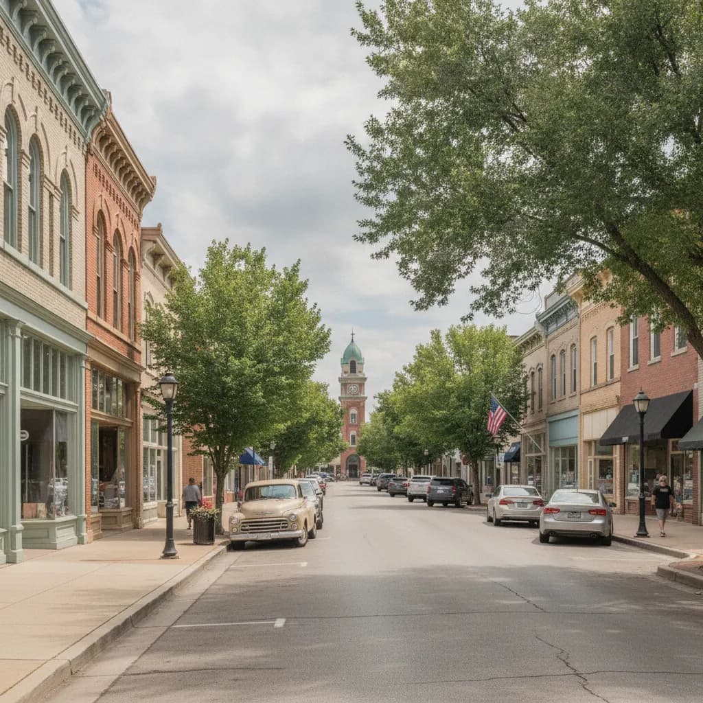 View of Mooresville, IN