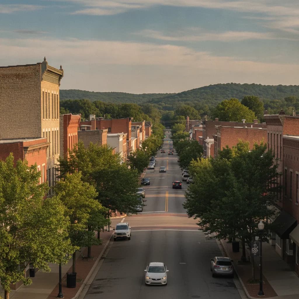 View of New Albany, IN