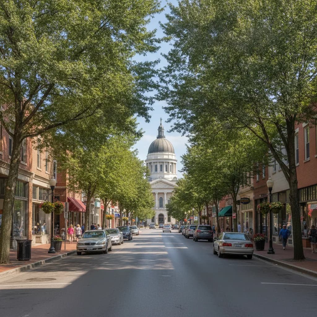 View of Noblesville, IN