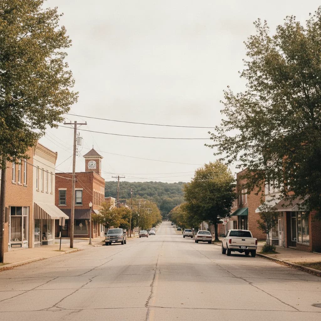 View of North Terre Haute, IN