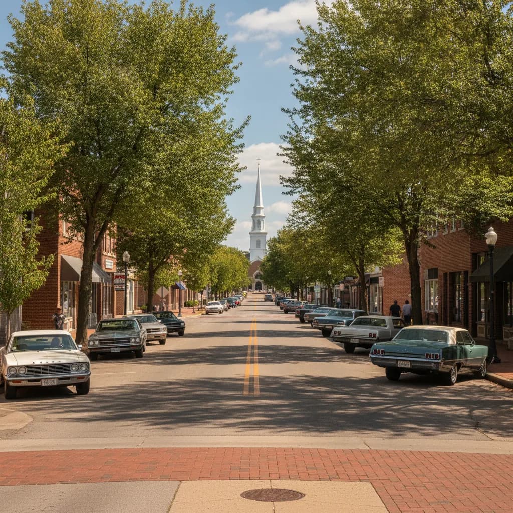 View of Plainfield, IN