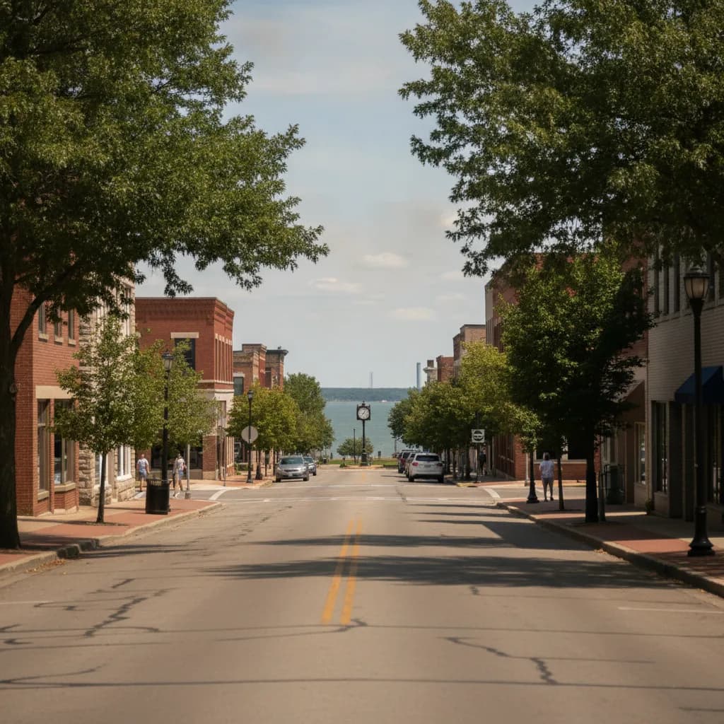 View of Portage, IN