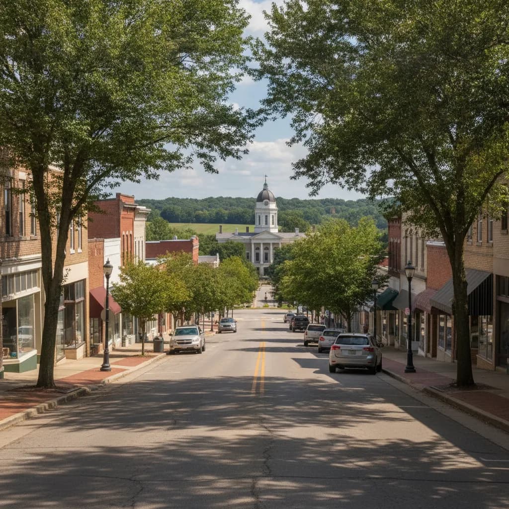View of Princeton, IN