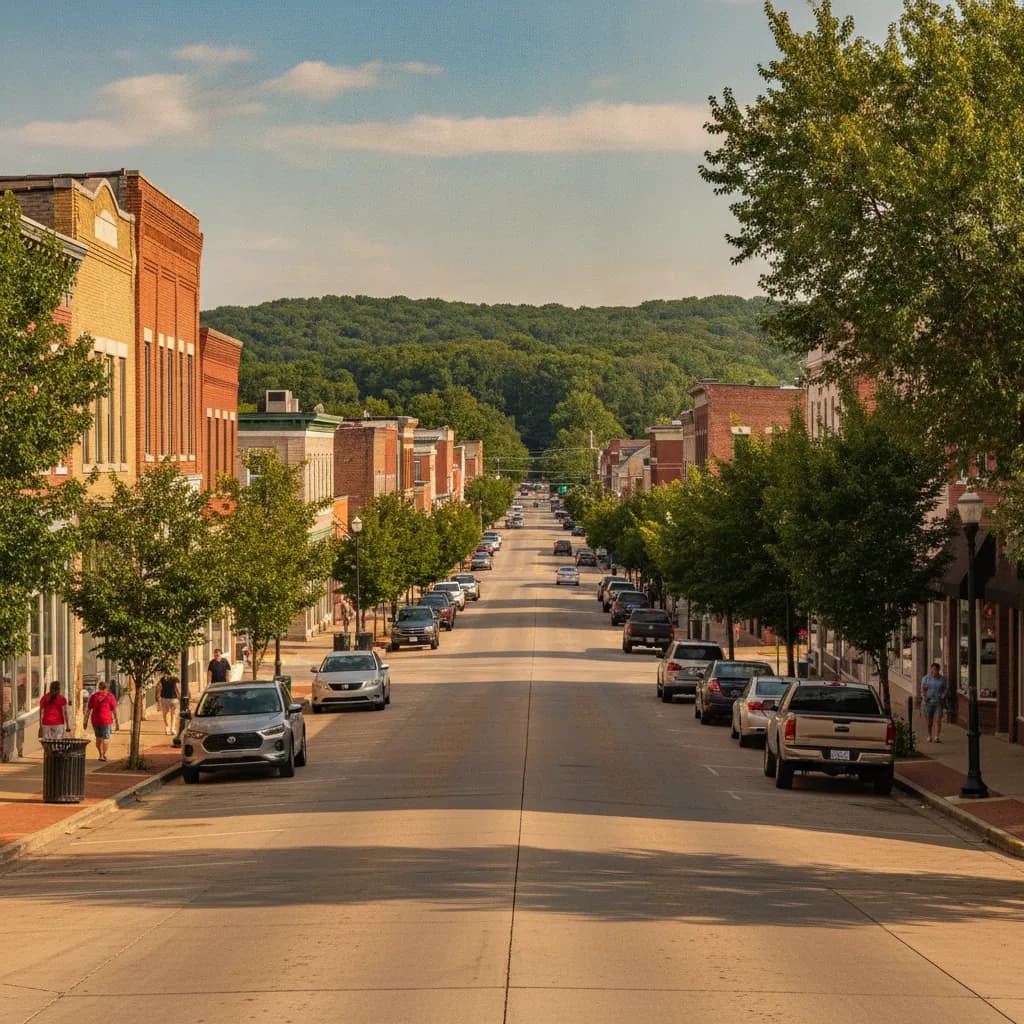 View of Seymour, IN