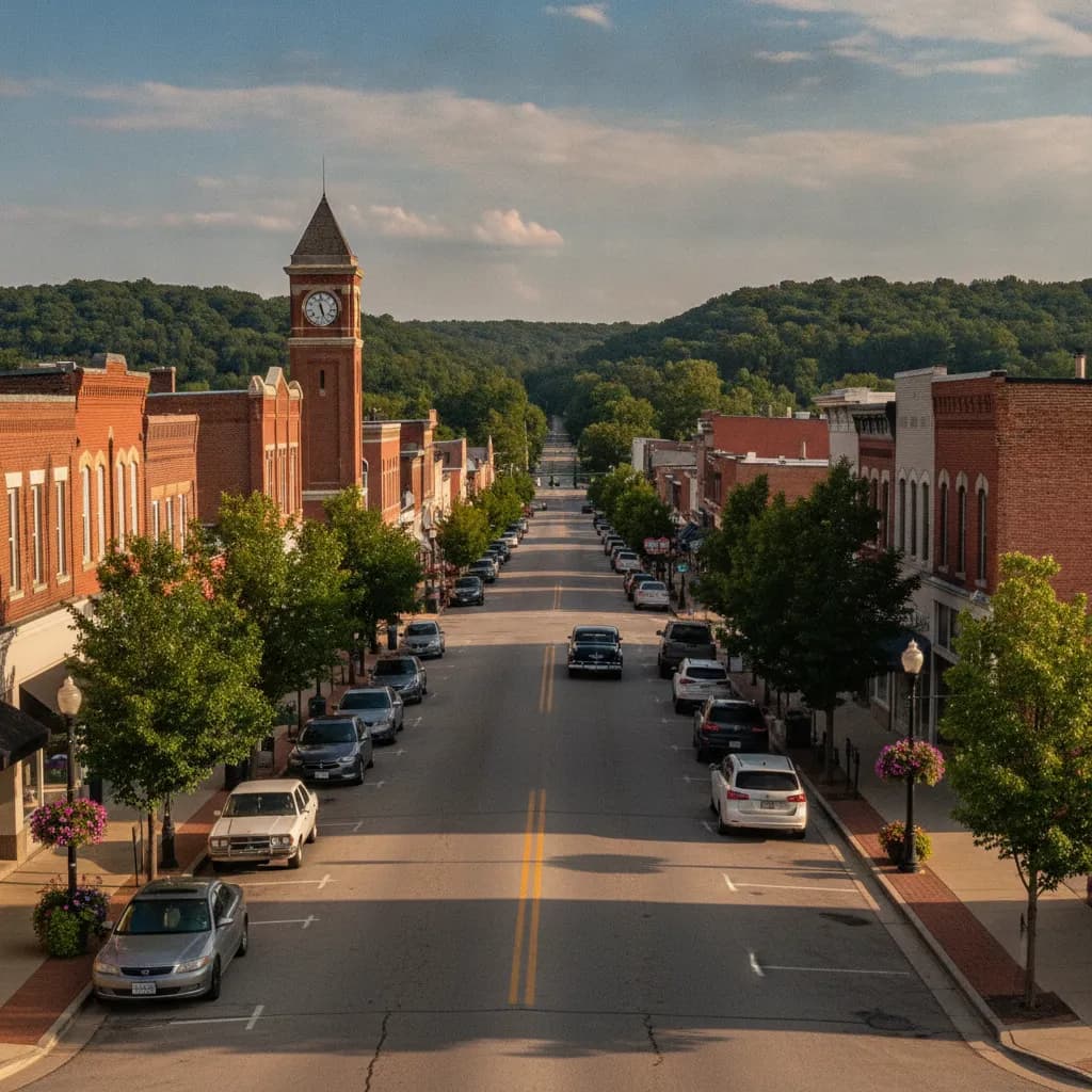 View of Wabash, IN