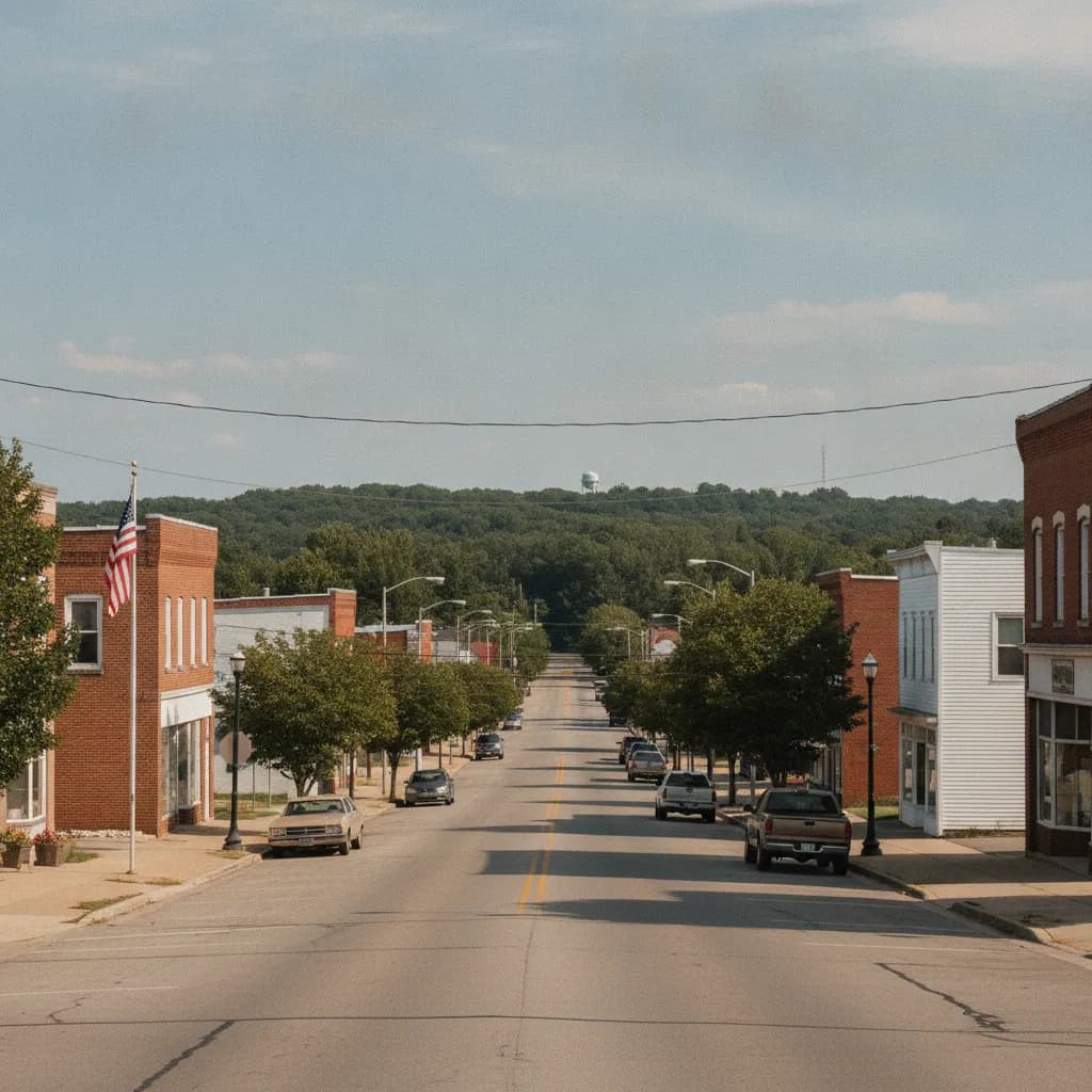 View of Westville, IN