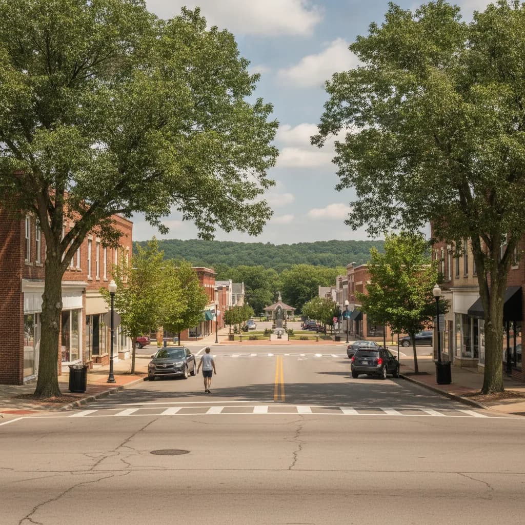 View of Yorktown, IN