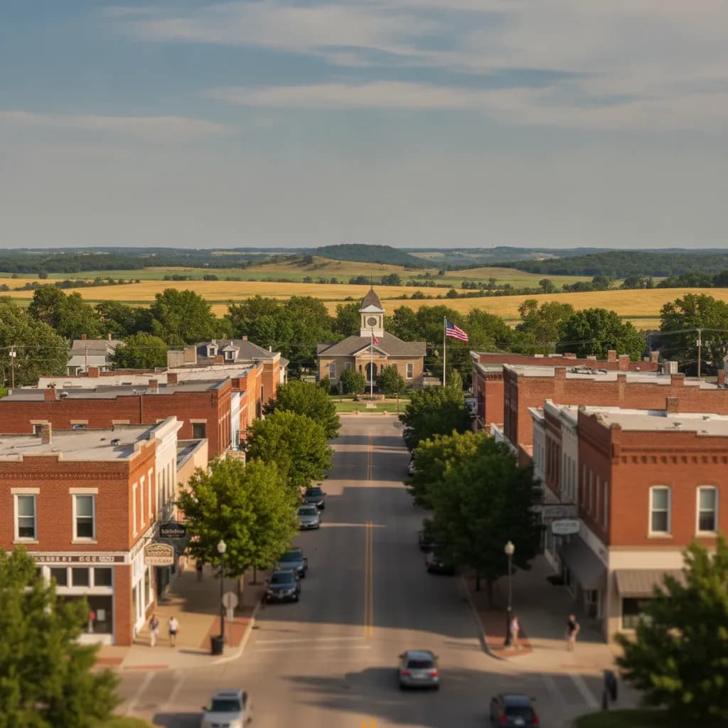 View of Andover, KS