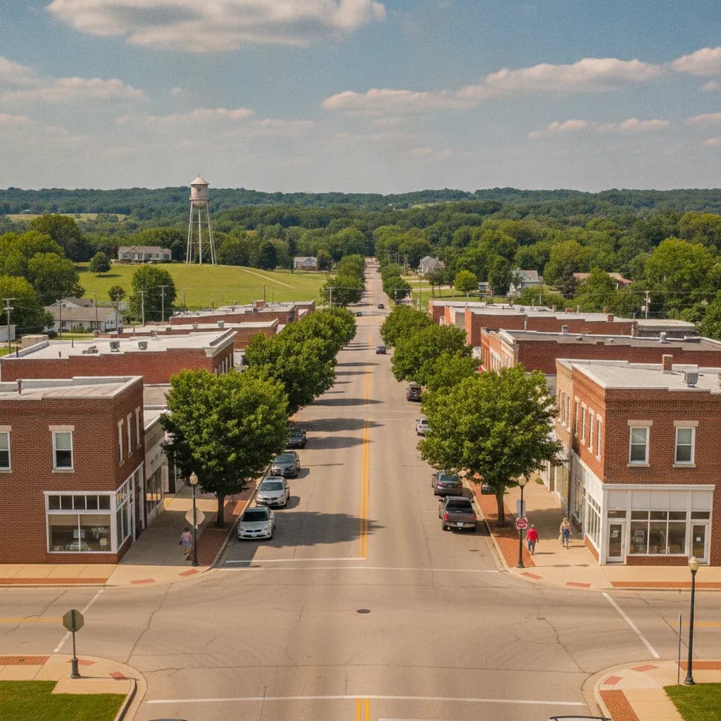 View of Basehor, KS
