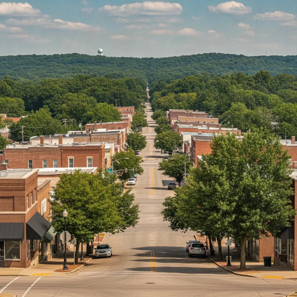 View of Bonner Springs, KS