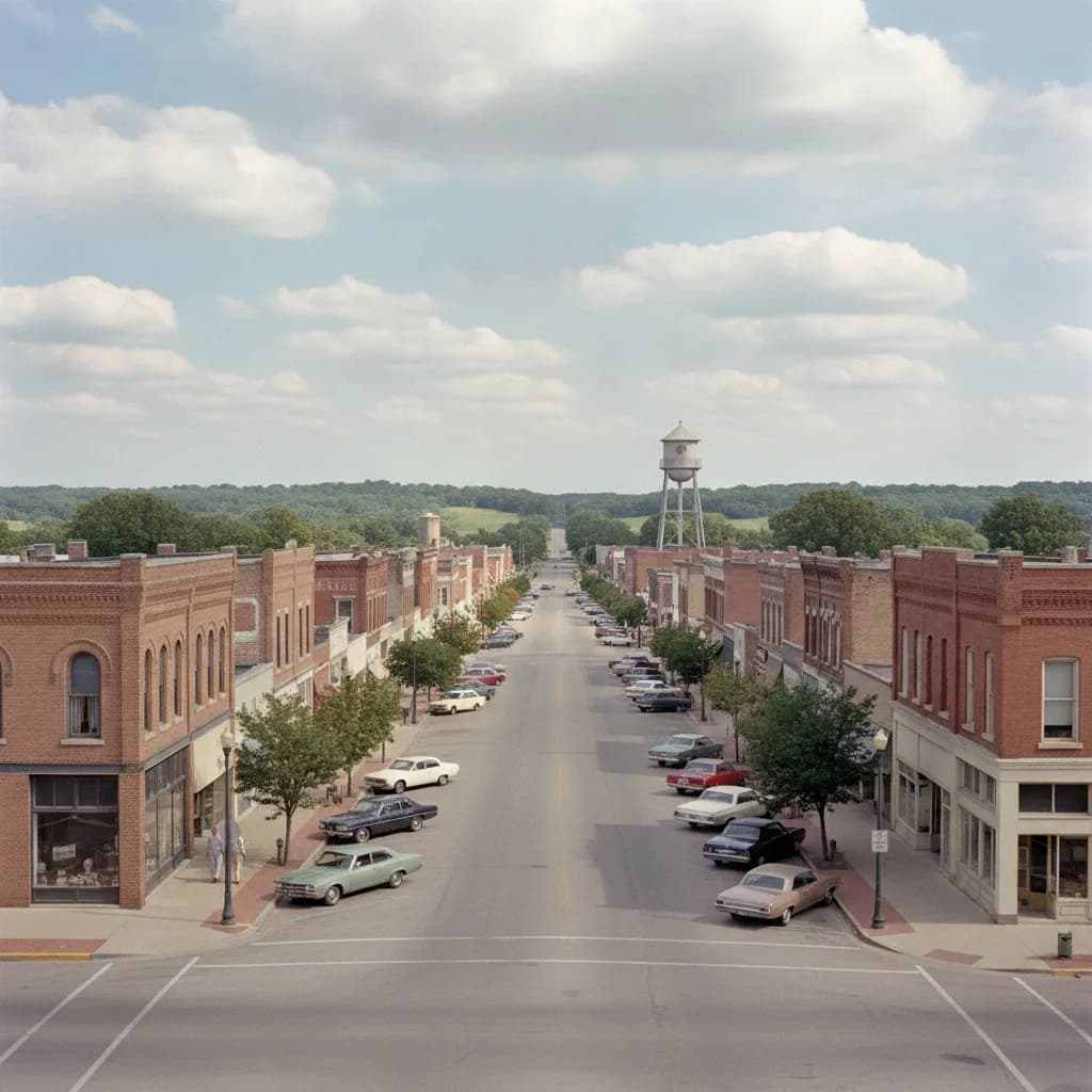 View of Chanute, KS