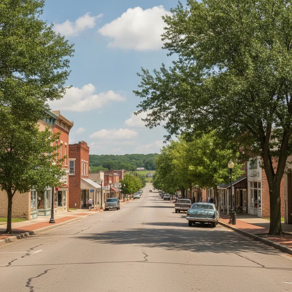View of Eudora, KS
