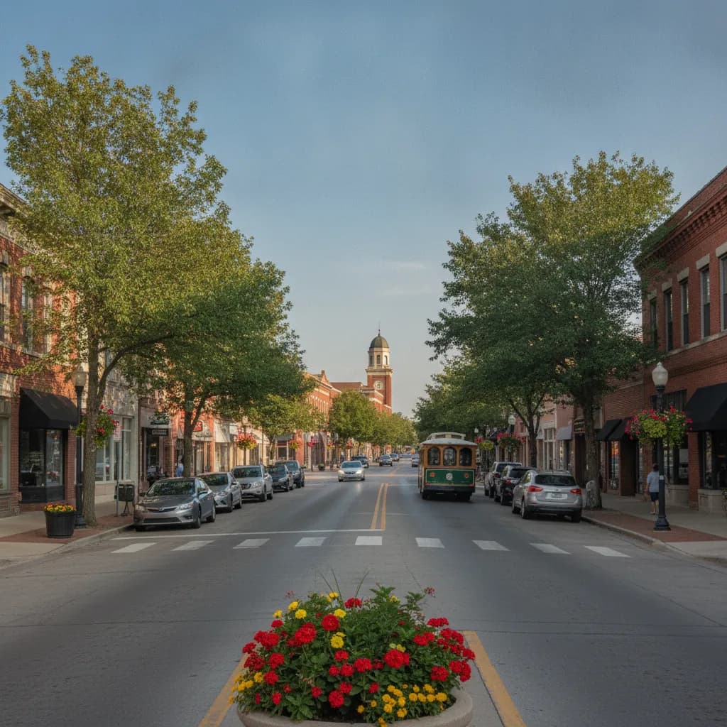 View of Mission, KS