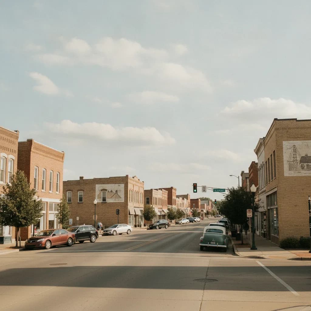 View of Pittsburg, KS
