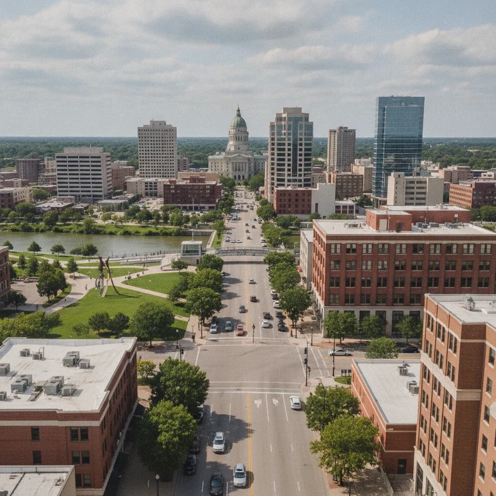 View of Wichita, KS