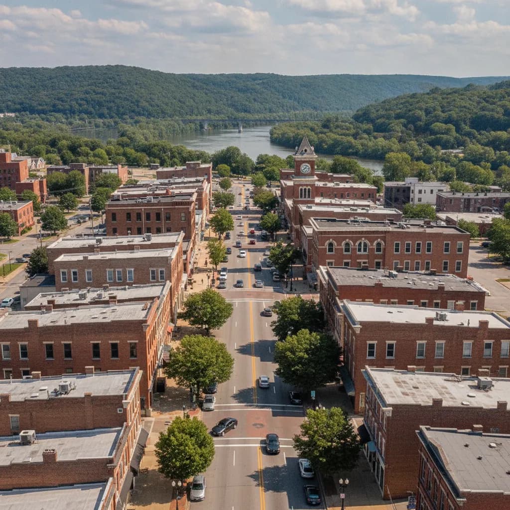 View of Ashland, KY