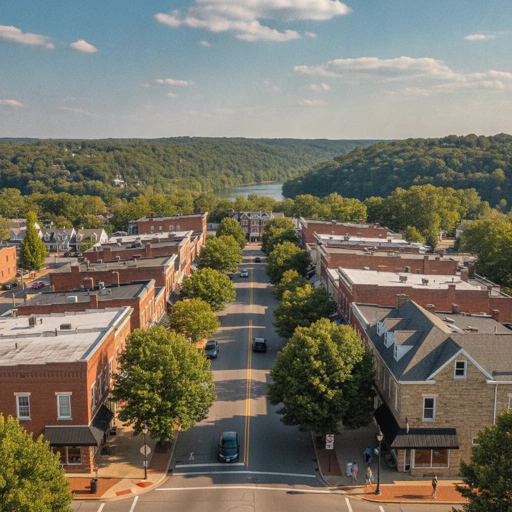 View of Fort Thomas, KY