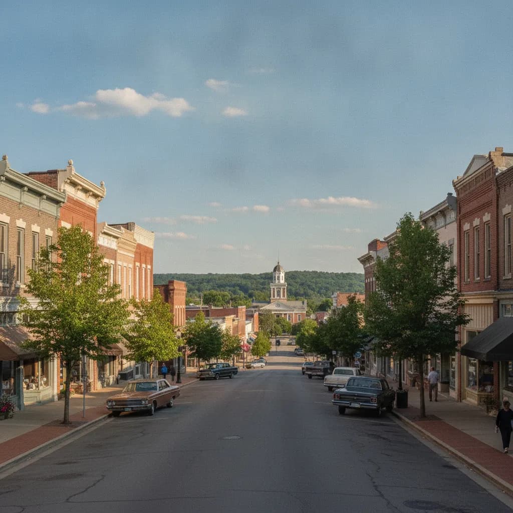 View of Georgetown, KY