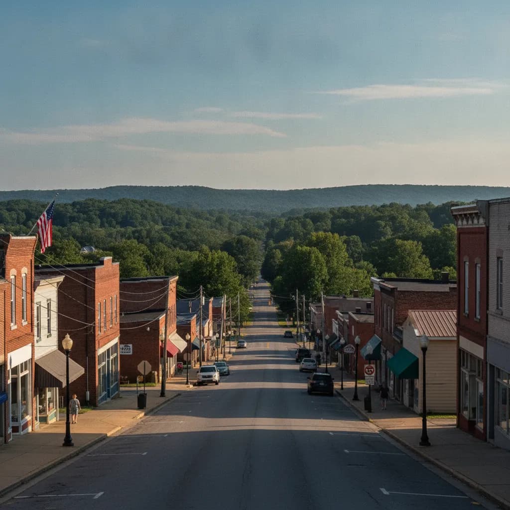 View of Grayson, KY