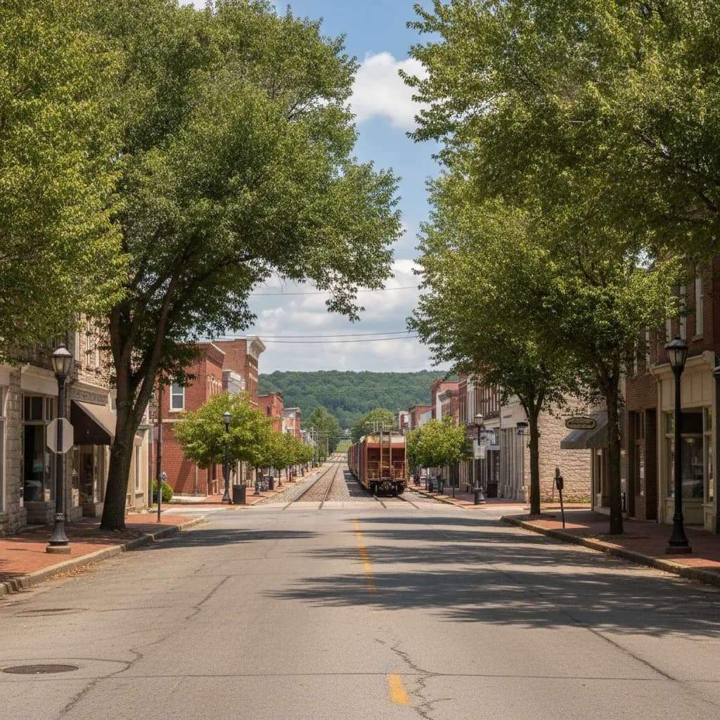 View of La Grange, KY