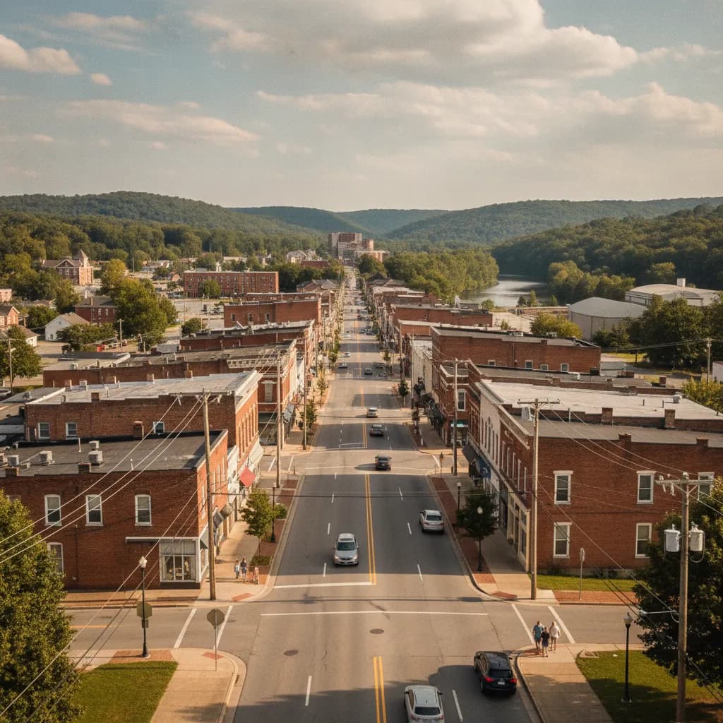 View of Morehead, KY