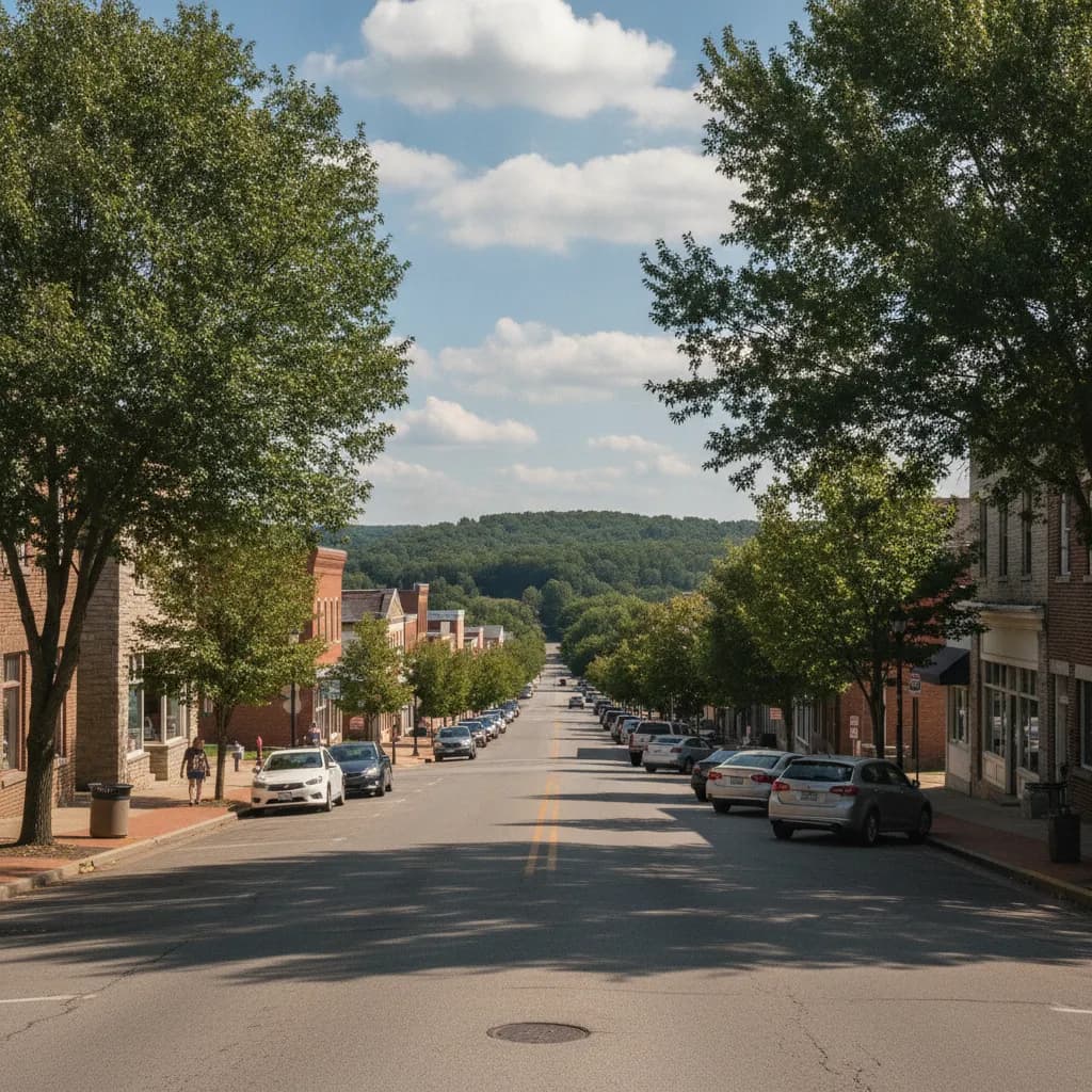 View of Murray, KY